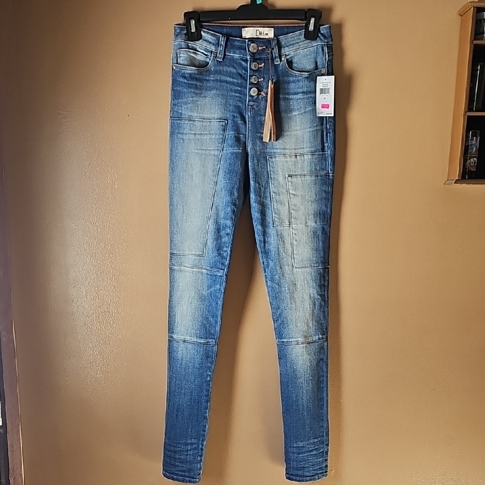 Dittos Blue High Rise Jeans